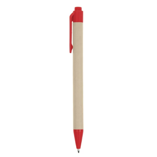 Notes Eco3 z długopisem - Czerwony