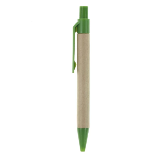 Notes Eco1 z długopisem - Zielony