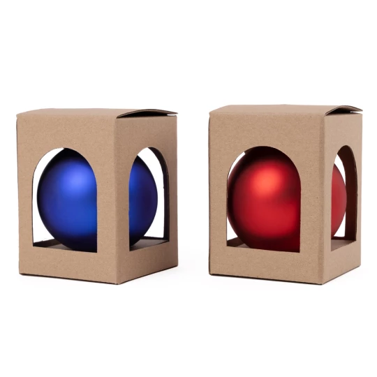 Bombka 80mm - Niebieski