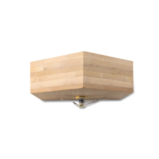 Zegar bambusowy La Casa - Brązowy