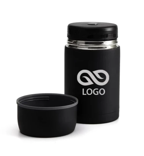 Pojemnik próżniowy 800 ml Termo - Czarny