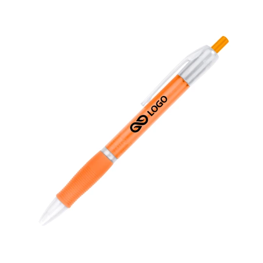 Długopis plastikowy Barcelona2 - Pomarańczowy