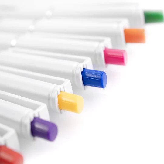 Długopis Roma White - Pomarańczowy