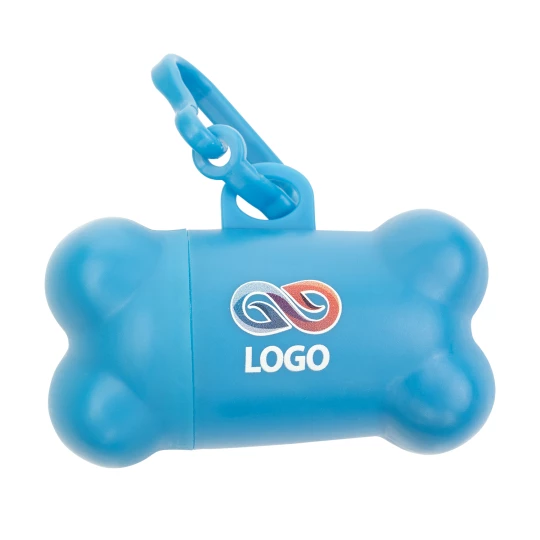 Pojemnik z woreczkami Scooby - Niebieski