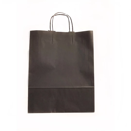 Torba papierowa Soft A3 - Czarny