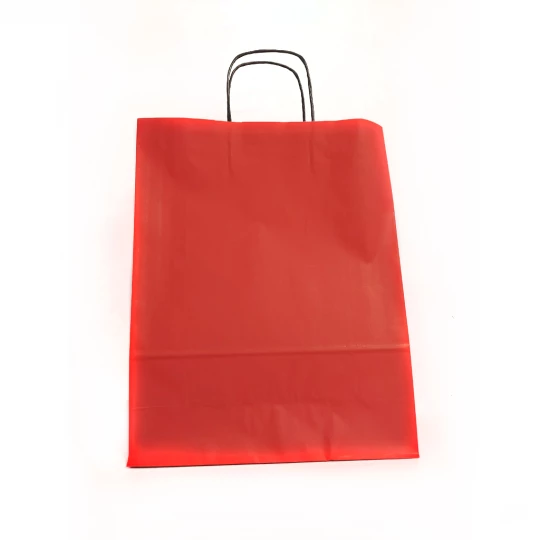 Torba papierowa Soft A3 - Czerwony