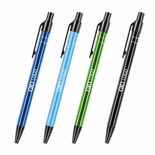 Długopis Ivo - Srebrny