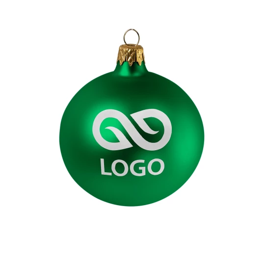 Bombka 80mm - Zielony