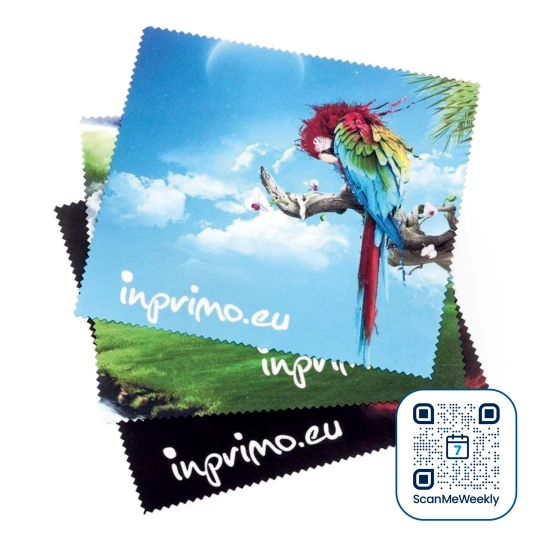 Ściereczka do okularów 17x18cm