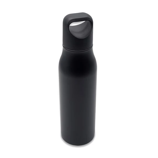 Butelka stalowa Bary 800 ml, czarny