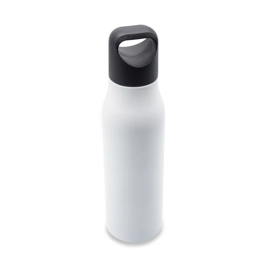 Butelka stalowa Bary 800 ml, biały