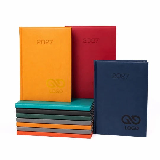 Kalendarz książkowy B5 - Rozkład Tygodniowy - Zielony