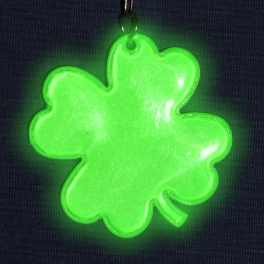 Brelok Lucky Clover, zielony