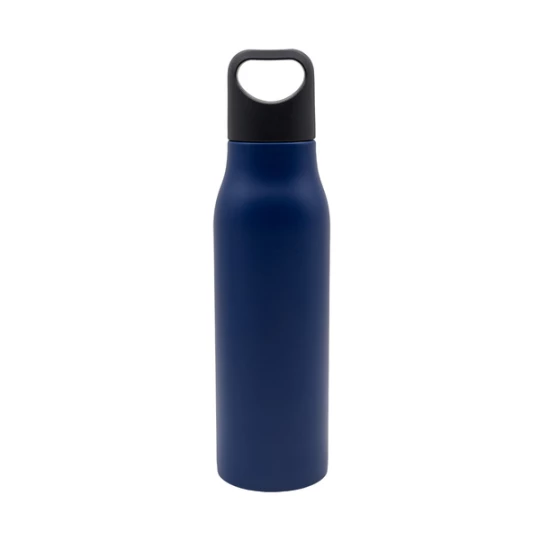 Butelka stalowa Bary 800 ml, granatowy