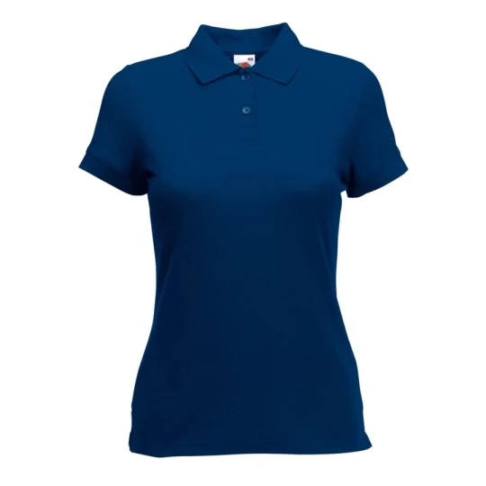 Koszulka Polo Damska 65-35 - Błękitny