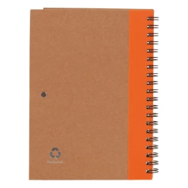 Notes Eco3 z długopisem - Pomarańczowy