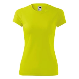 Koszulka Damska Fantasy - Żółty Neonowy