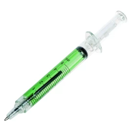 Długopis Strzykawka - Zielony