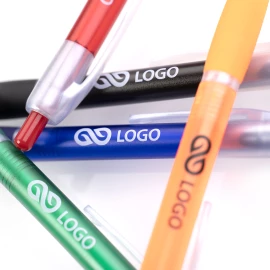 Długopis plastikowy Barcelona2 - Pomarańczowy