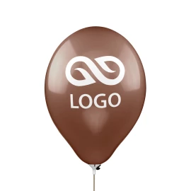 Balon 30cm - Brązowy Ciemny