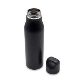 Butelka stalowa Bary 800 ml, czarny