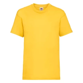 Koszulka dziecięca FOTL ValueWeight - Ciemny Żółty