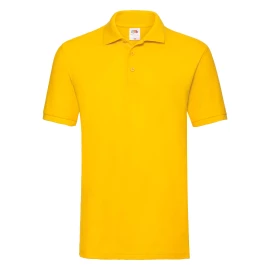 Koszulka Polo Premium Fruit Of The Loom - Ciemny Żółty