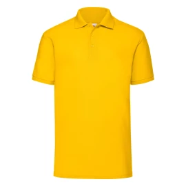 Koszulka Polo Męska 65-35 - Ciemny Żółty